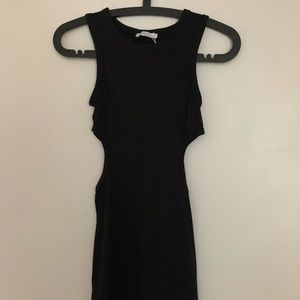 ZARA MID LENGTH FITTED DRESS